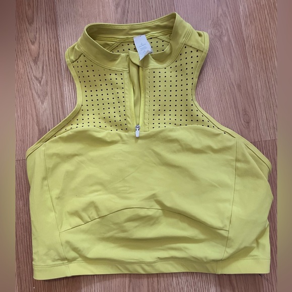 Lululemon zip built in bra top size 8 - Picture 1 of 3